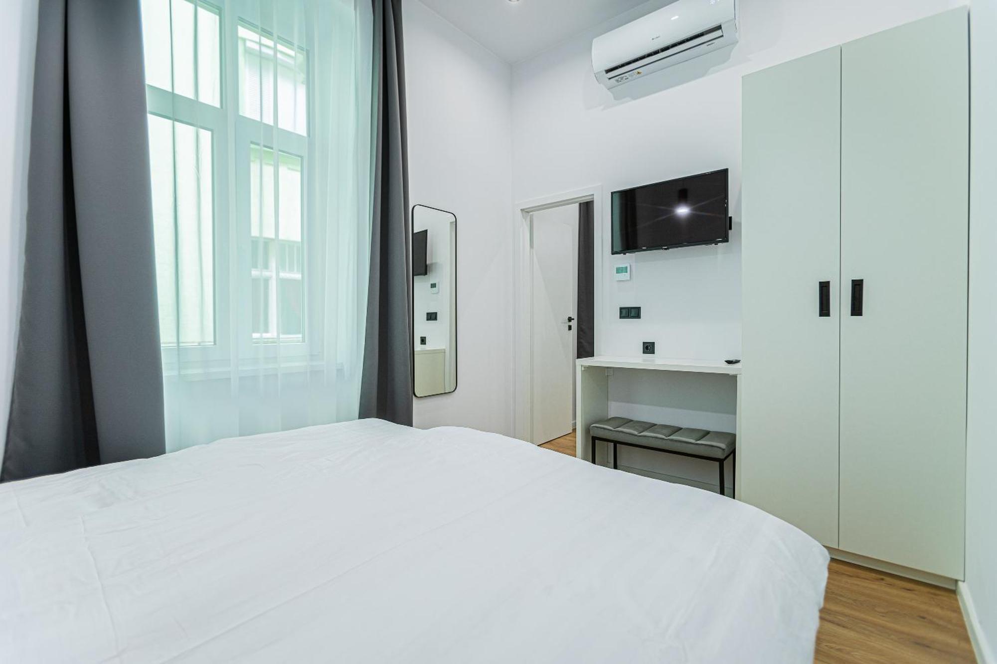 Deluxe4 Apartment With 2 Rooms Next To The Synagogue Free Air Conditioner, Sauna Budapest Luaran gambar